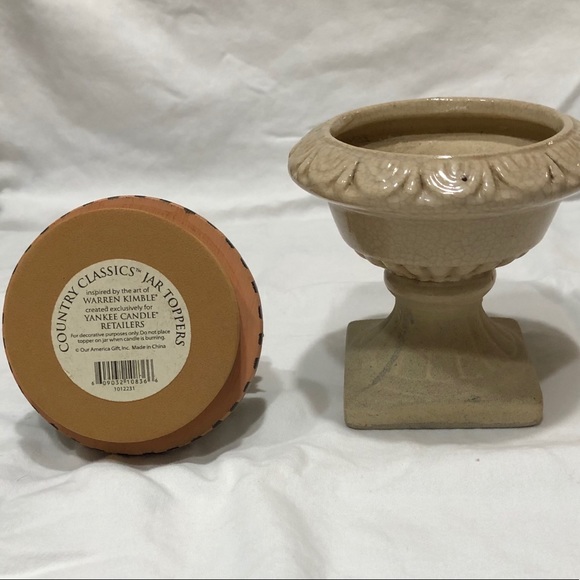 Warren Kimble Candle Topper and Pedestal Bottom - Picture 5 of 7